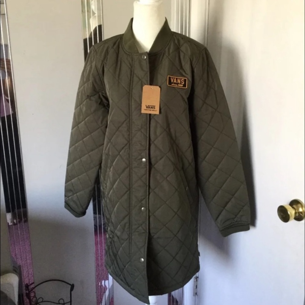 Vans boom boom quilted jacket